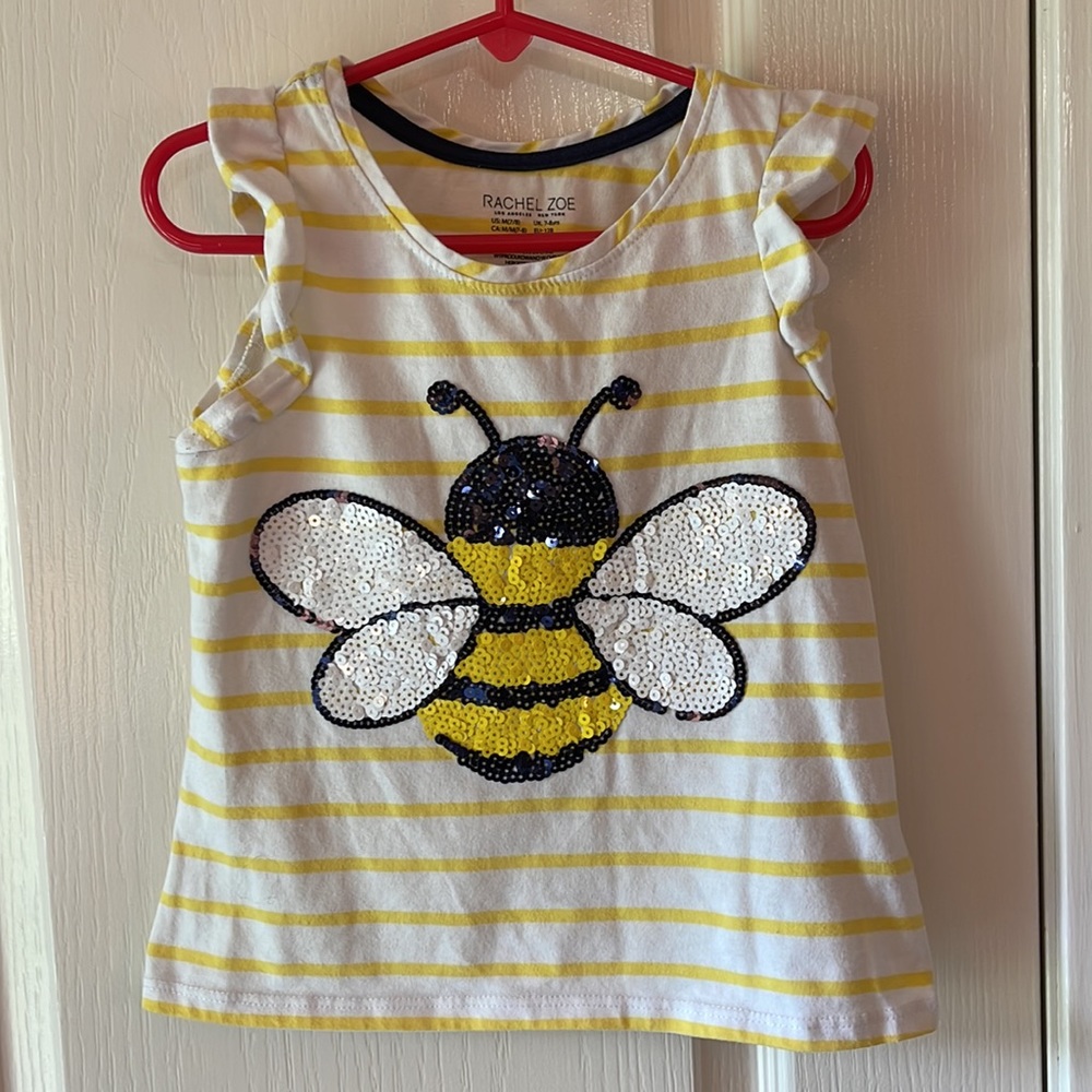 Rachel Zoe Bumblebee shirt